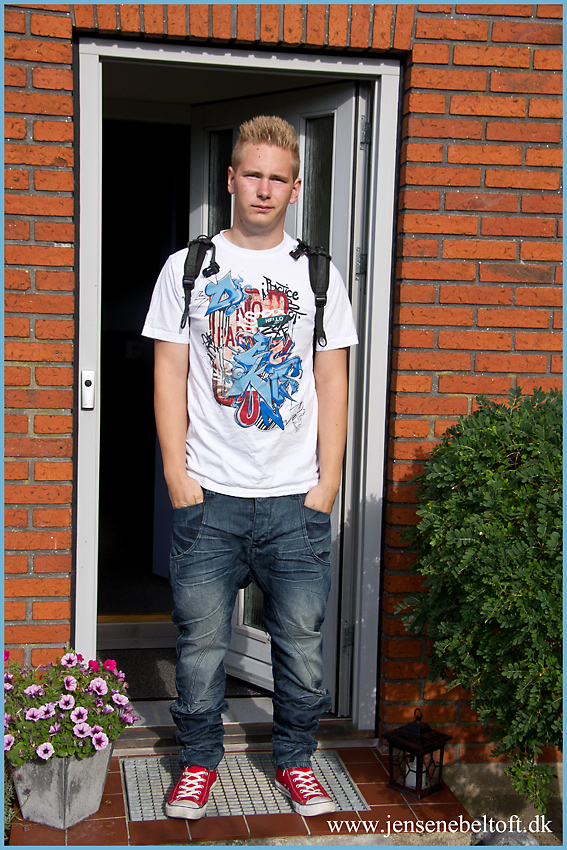 IMGP3937.jpg - UGE 33: Første skoledag, andet år på HF, Århus Akademi.